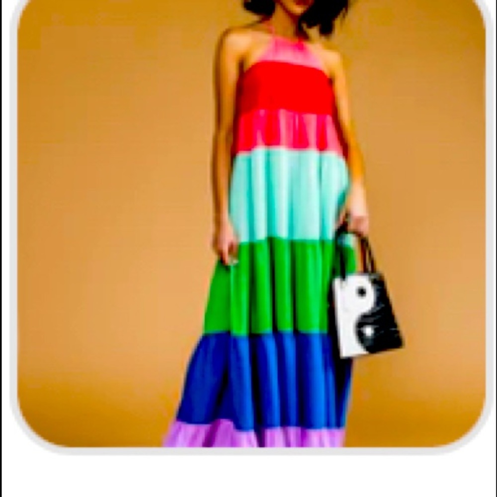 Rainbow maxi